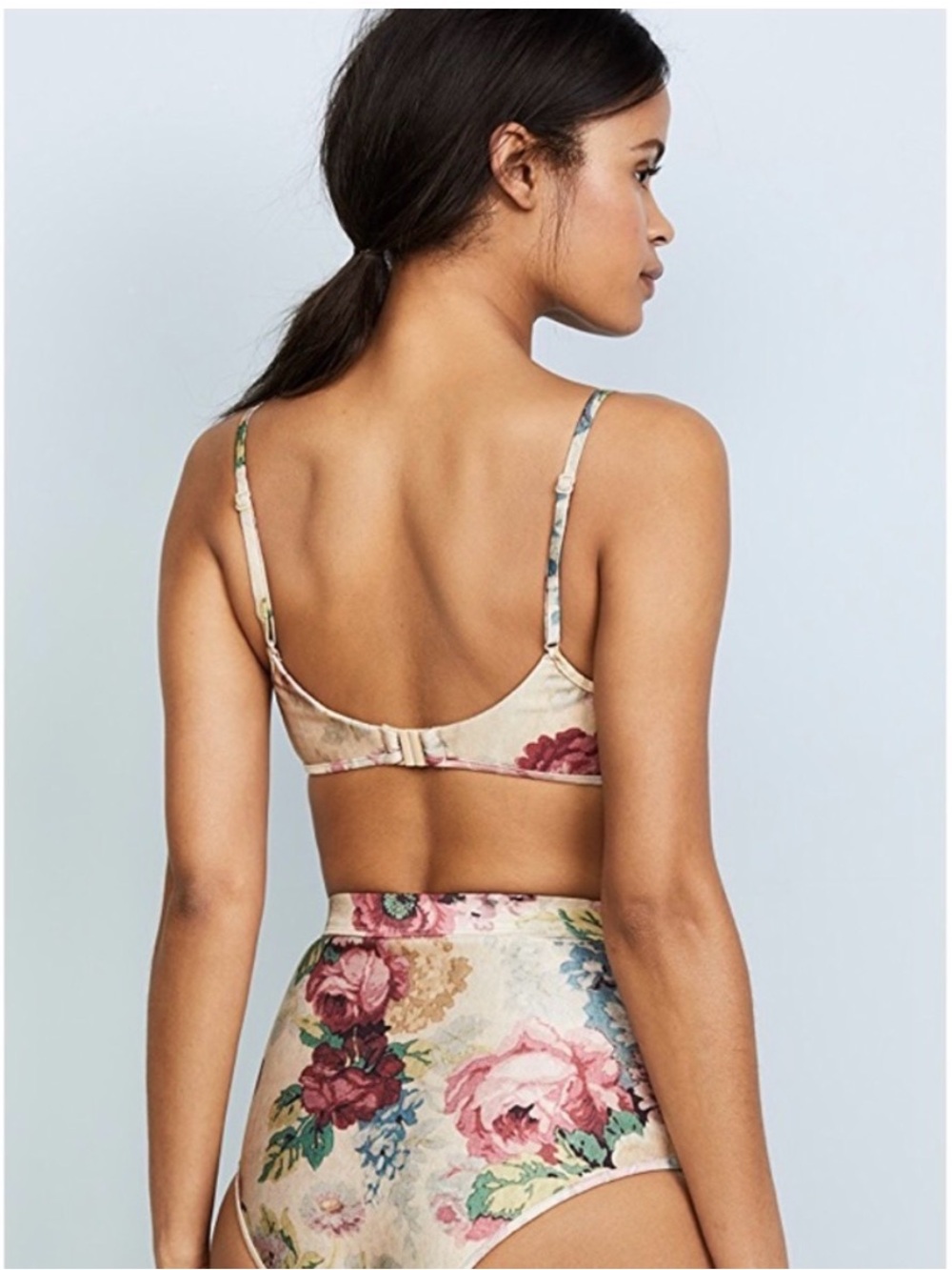 Zimmermann Melody High Waisted Bikini BOTTOMS in Floral - Size 3 / US 8-10 NWT - Picture 5 of 6